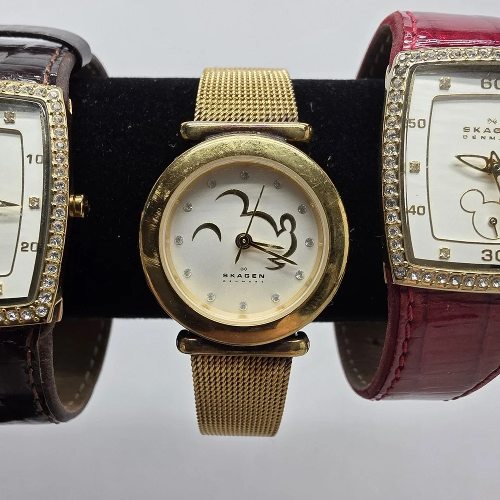 Disney Watch Collection (8) - Mickey, Minnie, Tinker Bell - Skagen, Disney, More